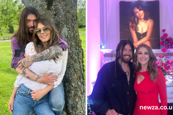 Billy Ray Cyrus and Elizabeth Hurley